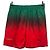 Pantaloncini Puma Verdi e Rossi Verde