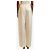 Autre Marque Pantalon plissé en coton blanc - taille UK 6 - vue 3