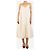 Anine Bing Vestido de verano de algodón blanco - talla S - vista 4