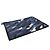 Pochette Jour GM Camouflage da uomo Louis Vuitton Nero Blu navy - vista 3