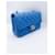 Timeless Chanel Classic Flap Mini Rectangular Cordero Azul Gold hardware - vista 5