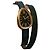 Reloj Bulgari Serpenti en Oro Rosa de 18K con correa de cuero verde - vista 2