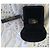 Anello Chanel CC Logo in resina nera Nero - vista 11
