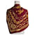 Chanel Seidentuch bordeaux und gold Golden  - Ansicht 1