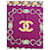 Chanel Seidentuch bordeaux und gold Golden  - Ansicht 3