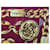 Chanel Seidentuch bordeaux und gold Golden  - Ansicht 4