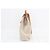 Borsa Hermès Haut à Courroies in tela e pelle Marrone Beige - vista 3