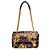 Borsa a tracolla Versace Jeans Couture con stampa Baroque Nero D'oro - vista 4