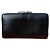 Balenciaga Black Leather Zip Around Wallet - view 6