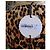 Blumarine (Blugirl) Kleid Neu! Größe 38 IT Schwarz Leopardenprint - Ansicht 4