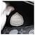 Borsa a tracolla Louis Vuitton Monogram Eclipse Mini Soft Trunk Nero Bianco  - vista 15