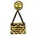 Spilla Chanel Coco Mark Matelassé Bag D'oro