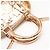 Borsa Louis Vuitton Monogram Alma BB Cuivre Bronzo - vista 6