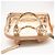 Borsa Louis Vuitton Monogram Alma BB Cuivre Bronzo - vista 8