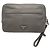 Clutch in pelle Saffiano Prada Grigio