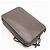 Clutch in pelle Saffiano Prada Grigio - vista 2