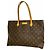 Borsa Tote Louis Vuitton Monogram Wilshire MM Marrone