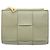 Cartera Bi-fold Cassette Small Bottega Veneta Beige