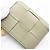 Cartera Bi-fold Cassette Small Bottega Veneta Beige - vista 3