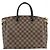 Tote Damier Odeon MM da donna Louis Vuitton Marrone - vista 2