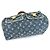 Borsa Louis Vuitton Neo Speedy Blu - vista 3