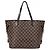 Borsa Tote Louis Vuitton Neverfull MM Marrone