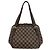 Borsa Tote Louis Vuitton Belem MM Marrone