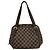 Borsa Tote Louis Vuitton Belem MM Marrone - vista 2