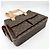 Borsa Tote Multiplicité Louis Vuitton Marrone - vista 3