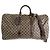 Louis Vuitton Keepall Bandoulière 55 Borsa Boston Marrone