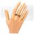 Anello Metro a 5 file per donna Tiffany & Co. - vista 2