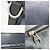 Borsa a tracolla Greenwich da uomo Louis Vuitton Nero Blu navy - vista 7