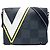Borsa a tracolla Louis Vuitton Damier Cobalt Latitude District MM Blu navy