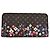 Cartera Zippy Monogram Louis Vuitton Castaño Multicolor Monograma