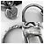 Louis Vuitton Men's Monogram Eclipse Keyring Black - view 4