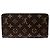Louis Vuitton Monogram Long Wallet Braun Monogramm - Ansicht 2