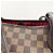 Borsa Tote Louis Vuitton Neverfull MM Marrone Damier ebene - vista 12