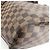Borsa Tote Louis Vuitton Neverfull MM Marrone Damier ebene - vista 13