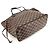 Borsa Tote Louis Vuitton Neverfull MM Marrone Damier ebene - vista 3