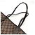 Borsa Tote Louis Vuitton Neverfull MM Marrone Damier ebene - vista 6