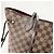 Borsa Tote Louis Vuitton Neverfull MM Marrone Damier ebene - vista 9
