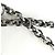 Collana vintage Louis Vuitton in argento con pendente a forma di serpente - vista 9