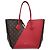 Borsa Tote Louis Vuitton Monogram Kimono MM Marrone Rosso Fuschia Monogramma