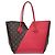 Borsa Tote Louis Vuitton Monogram Kimono MM Marrone Rosso Fuschia Monogramma - vista 2