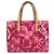 Borsa Louis Vuitton Monogram Vernis Catalina BB Rosa - vista 2