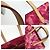Borsa Louis Vuitton Monogram Vernis Catalina BB Rosa - vista 6