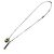 Collana con pendente Louis Vuitton Monogram Play Argento - vista 5