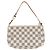Borsa a mano Louis Vuitton Damier Azur Pochette Bianco - vista 2