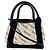 Borsa a tracolla Cabas blu navy da donna Balenciaga Nero Bianco
