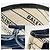 Borsa a tracolla Cabas blu navy da donna Balenciaga Nero Bianco - vista 7